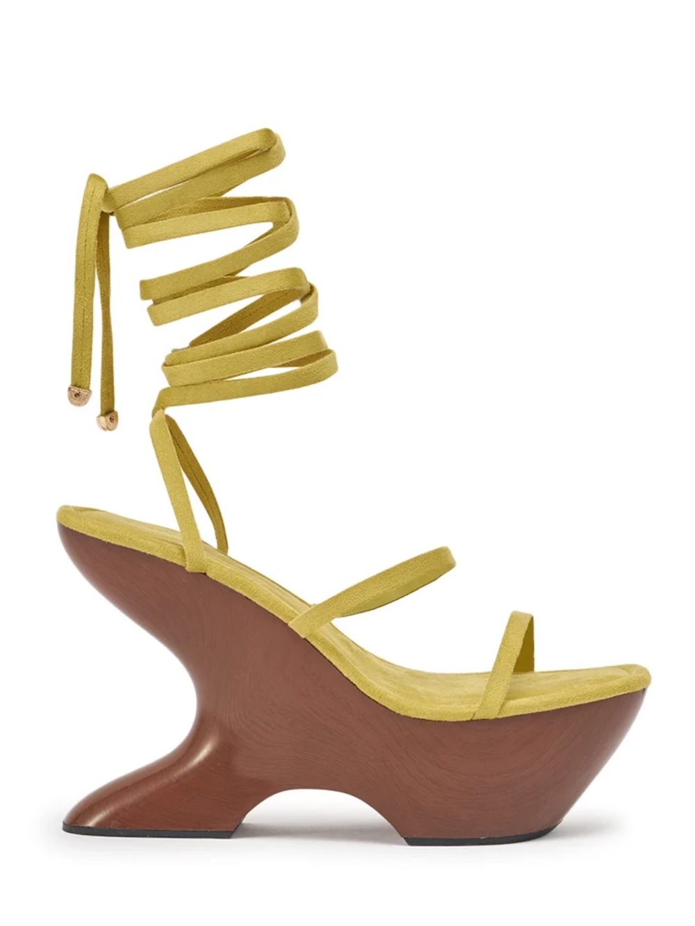 AZALEA WANG ONNI CITRON WEDGE SANDAL